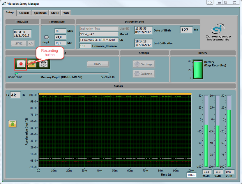 5b- Manager - Recording button